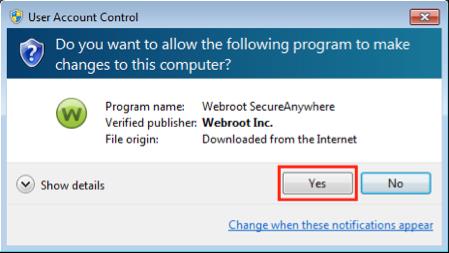 Installation av Webroot SecureAnywhere Hur installerar jag Webroot SecureAnywhere? Klicka på knappen Webroot ladda ner efter att du loggat in i Business Online.