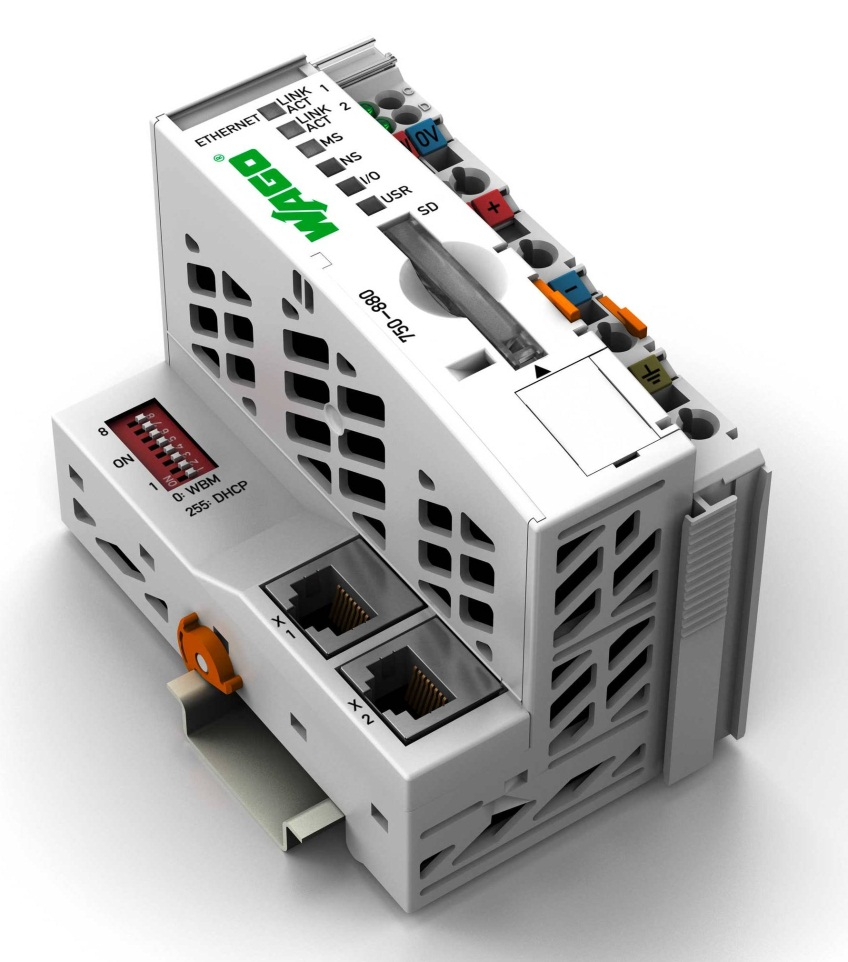 Sätta ip adress på PLC Flera Alternativ: -Fast IP adress -Rekommenderas Som sätts via WAGO Ethernet Settings och USB