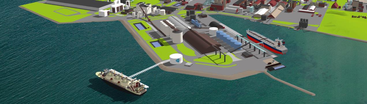 Delprojekt i LNG in Baltic Sea Ports» 50 % EU-stöd för att undersöka möjligheterna