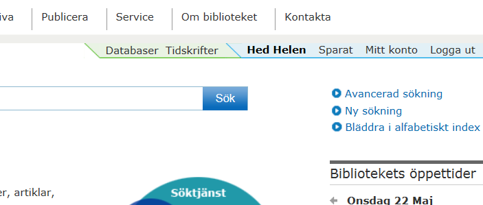 2 Du kan alltid börja söka via vår startsida. Men den som vill kan lika gärna ha denna sida som startsida: Du kan nu välja mellan att söka utan att logga in och att först logga in innan du söker.