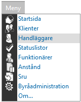 Att arbeta med utcheckad fil När du kommer ut till t ex kunden och ska starta din fil så öppnar du mappen Byrå lokalt som du hittar på ditt skrivbord (enligt standard).