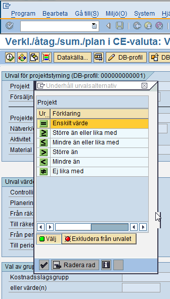 2 Rapporter i ekonomimodulen 2.1 Allmänt Även i ekonomirapporter finns flera användbara rapporter. Dessa fungerar alla teknist på ett likadant sätt. T.ex. trycker man på för att köra en rapport.