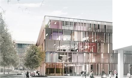 2.3. Referensobjekt Täby nya kommunhus White Arkitekter AB projekterar just nu ett nytt kontorshus för Täby kommun och detta har vi valt som referensobjekt för våra beräkningar.