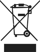 Denna symbol på produkten eller i bruksanvisningen betyder att ditt el- och elektronikavfall bör bortskaffas skilt från ditt hushållsavfall vid slutet av