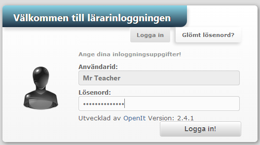 Scenario 2a: Är du den första på din skola som loggar in (och därmed aktiverar licensen)? 1. Om det är du som fick licensnyckeln från Gleerups går du först till www.gleerupslms.