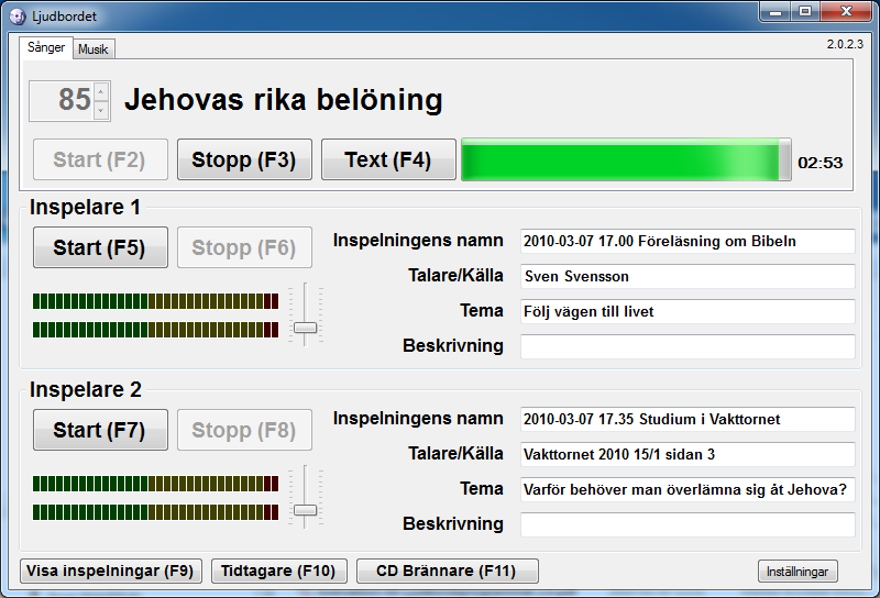 Instruktion till