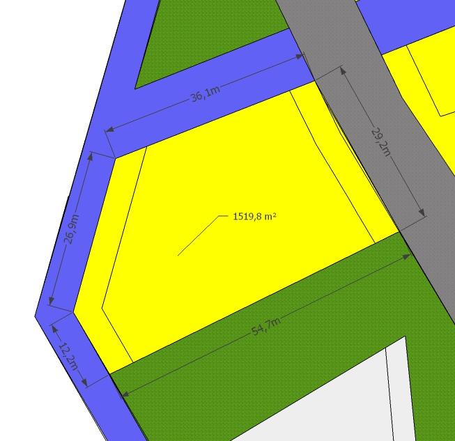 Tomt 32:2:1 Beckasinvägen 1519 kvm 705 meter över havet GPS-koordinater X= 6933622 Y= 1412612