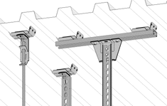 Dimensionering i säkerhetsklass 3 för statisk last. Best nr Belastning enligt SS-EN 12236 kn 0647 1,06 10 FÄSTVINKEL FÖR VENTKANALER Mått Hål EN 10327 DX51D+Z275 1,5x30 mm Ovalt hål 9x30 mm.