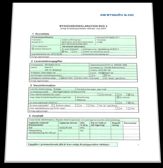 KVALITET & MILJÖ KVALITET STÅR I FOKUS HOS OSS Vi är sedan 2002 certifierade enligt ISO 9001. Med det strävar vi hela tiden efter att förbättra oss.