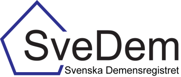 Formulär SveDem Svenska Demensregistret Registrets syfte Syftet med registret är att förbättra kvaliteten av demensvården i Sverige genom att samla in data för att kunna följa upp förändringar i