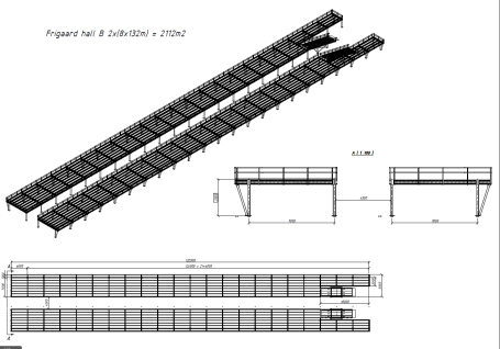 Mezzanine options in NDLO/MEB p2 Frigård cave, tunnel 1.