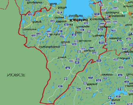4 Handelslägen i Värmland med exemplet Töcksfors 4.1 Ökad handel i form av köpcentrum i Värmland Nedan följer en sammanställning kring Värmlands handelsnäring och dess utveckling under år 2004.