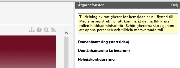 Nyheter På er sida kan ni dela och lägga in nyheter som är till intresse för era medlemmar. Ni kan välja att ta del av nyheter från andra organisationer och dela era nyheter med andra.