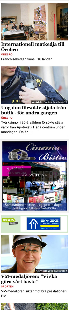 Modulkarta för