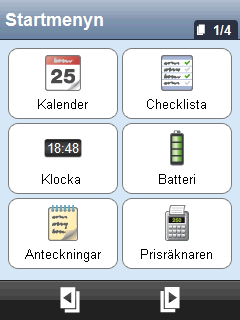 Smileys. 20 st smiley-bilder som är framtagna särskilt för Handi. Basbilder. 83 st Pictogram- och PCS-bilder. I Inställningar Bildarkiv kan man se vilka bilder som finns i Handi.