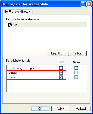 Förberedelser för användning OBS! Följande beskrivning är ett exempel på skärmdumpar i Windows XP. Detaljerna varierar beroende på typen av operativsystem.