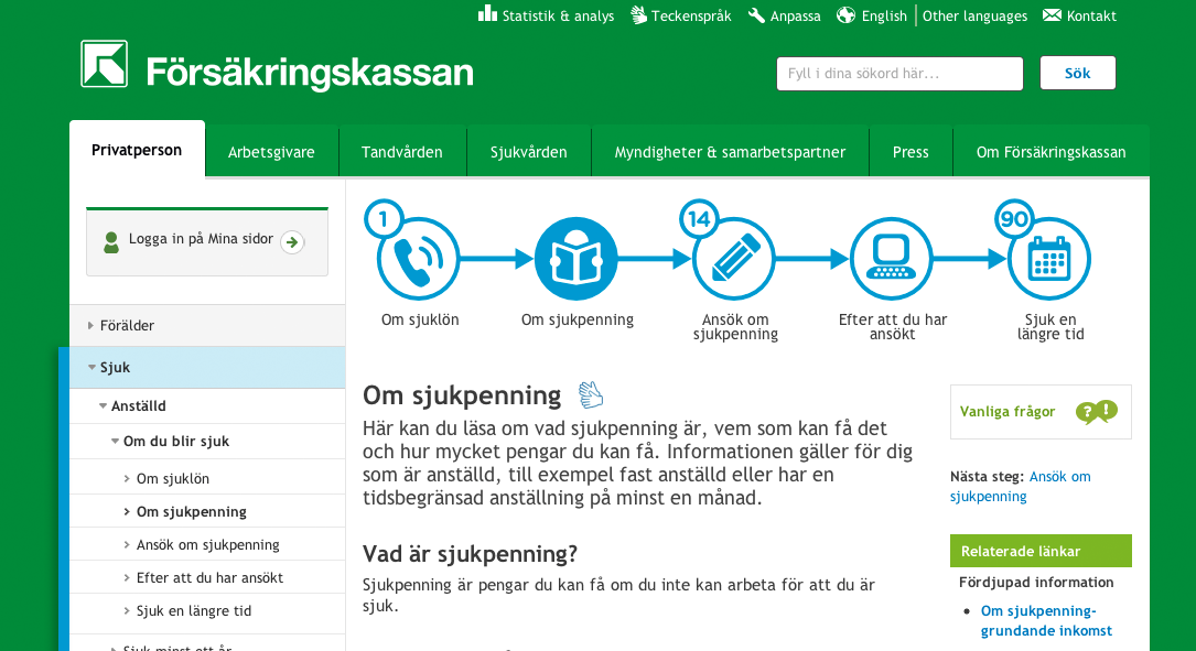 Berätta så utförligt som möjligt om din situation Din läkare har oftast ingen kunskap om din situation.