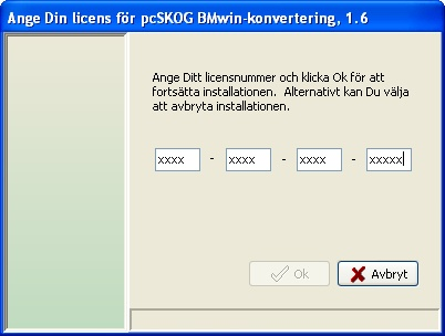 2. Följ installationsanvisningarna genom att klicka på knappen Nästa eller OK i de dialogrutor som kommer fram.