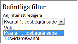 Skapa rapporter SKAPA RAPPORT är till för att skapa fördefinierade sökkriterier (så att du ska slippa fylla i det manuellt varje gång du gör en statistiksökning).