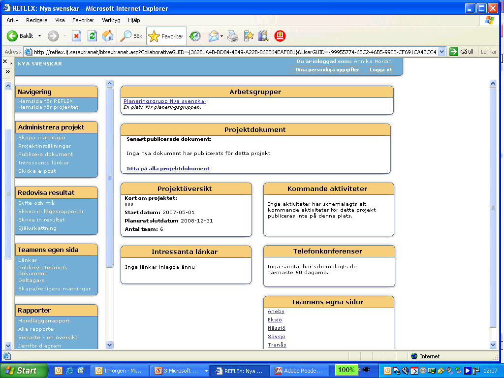 Projektplatsen