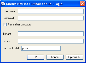 Installation av Outlook Add-in Innan du startar installationen av Advoco NetPBX Outlook Add-in, kontrollera att följande applikationer är installerade på din dator: Microsoft Office Professional