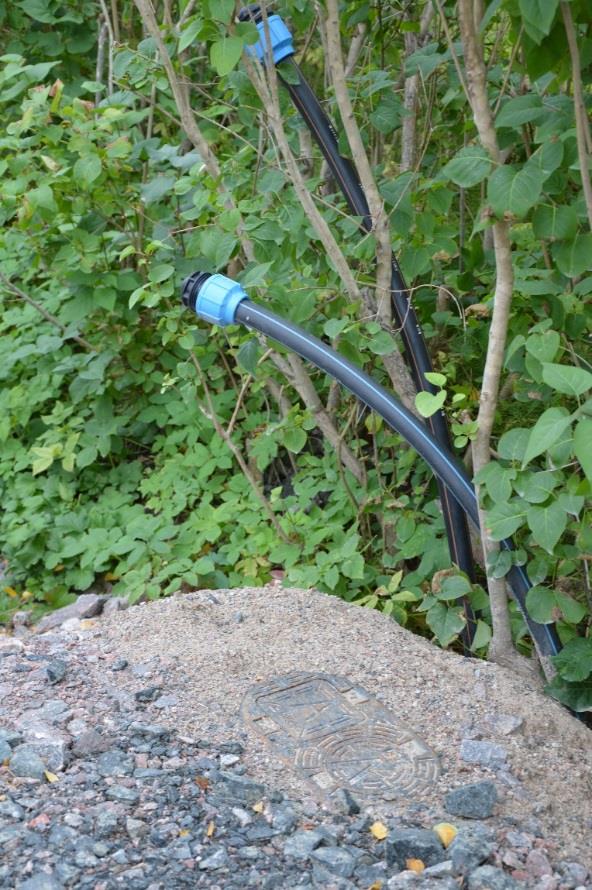 Exempel på förbindelsepunkt Självfall till