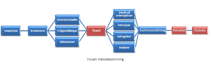 Figur 1. Visuell metodbeskrivning. 2.