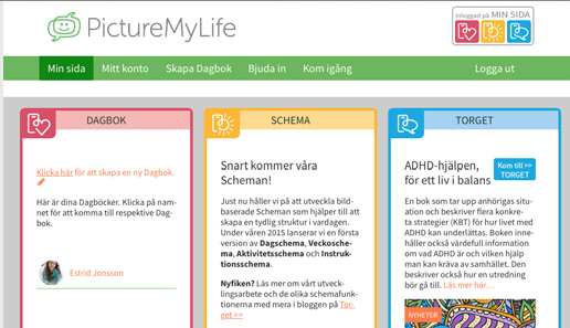 Välkommen till en på PictureMyLife! http://picturemylife.hemsida.eu 1. Du har får ett mail från PictureMyLife att du har blivit inbjuden till ett barns digitala.
