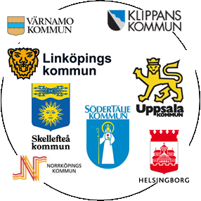 SKL och Sambruks förstudie Projekttid 27/2 30/6 8 kommuner (17 000-200 000 invånare) Norrköping, Helsingborg, Linköping, Uppsala,