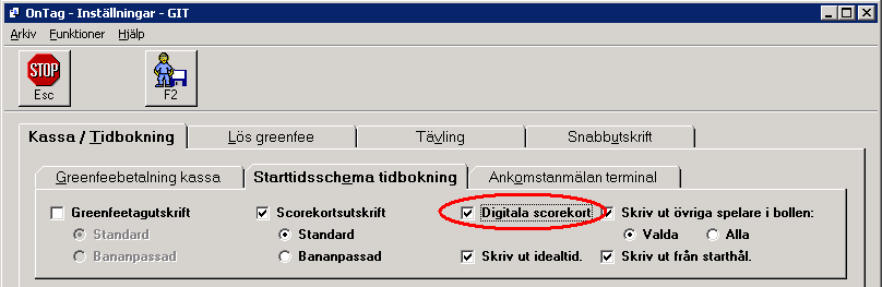 Sida 3 / 15 1 Inledning Denna guide beskriver hur ni på klubben aktiverar och använder tjänsten OnTag Digitala Scorekort på er golfklubb.