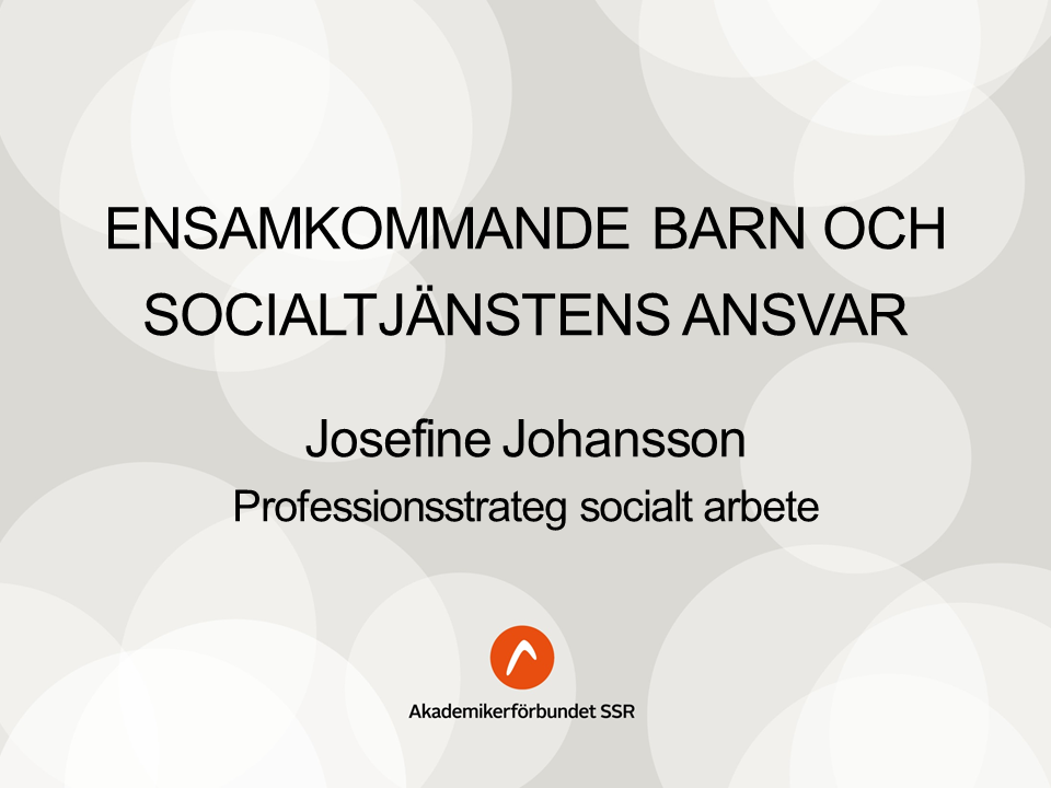 2015/16:SoU18 Josefine