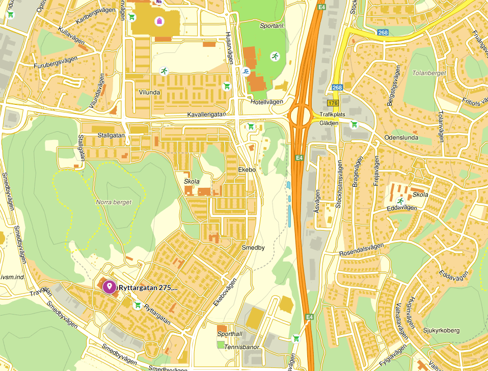 Hammarby-Smedby 1:451 3(14) BESKRIVNING Lagfaren ägare Upplands Väsby Kommun (Org.nr 212000-0019) Fastighetstyp Läge Skolfastighet.