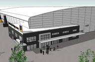 Utvändigt underhåll Flerbostadshus Ombyggnad Flerbostadshus Byggtekniskt antal huskroppar 2 st Nybyggnad av bandyhall mm i Lidköping Sparbanken Lidköping Arena Paroc Akustik & Interiör har levererat
