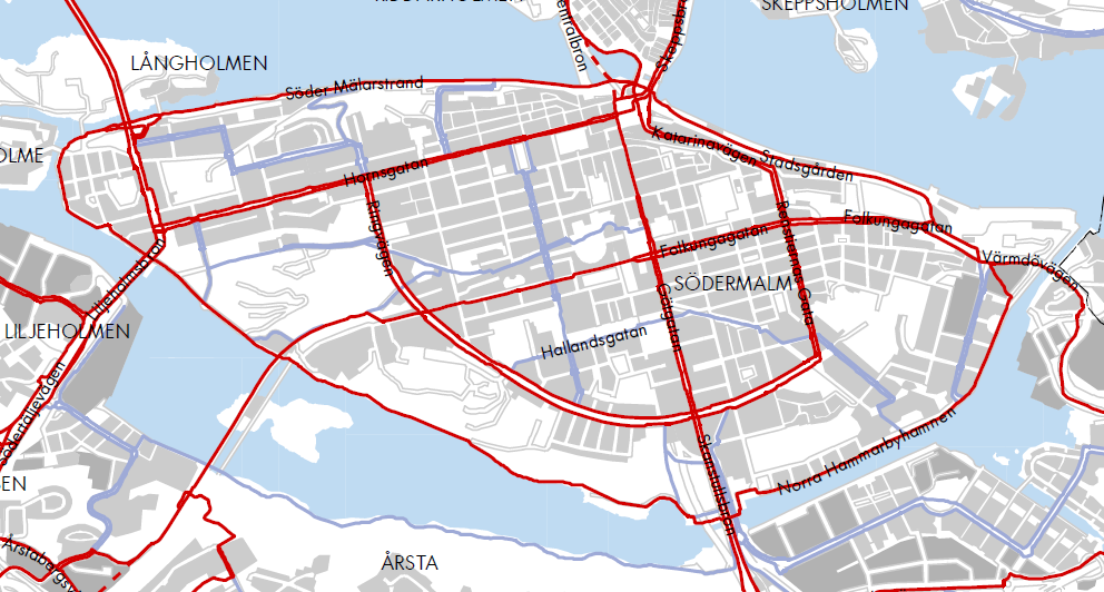 Sida 3 (6) Trafikkontorets synpunkter Motiv till varför sträckan är utpekad som pendlingsstråk Trafikkontoret instämmer i att sträckan är mycket uppskattad av människor som tar sig fram till fots och