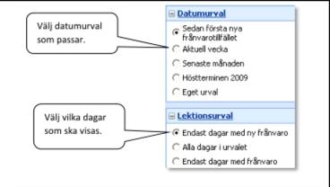 5 av 11 Längst ner finns förklaringar till ämnesförkortningar, lärarsignaturer och symboler.