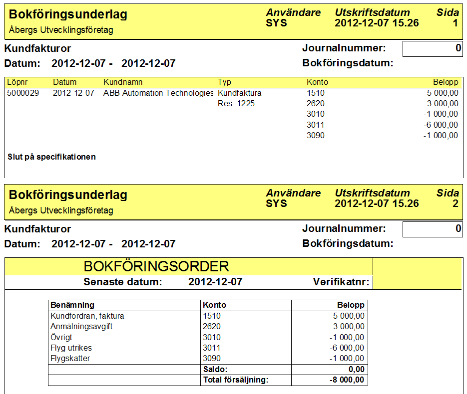 För att kunna se hela konteringen så visar vi