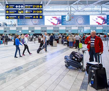 Kundsegment flygplatser: Swedavia tecknar ramavtal med Gunnebo Avtalet gäller leverans och installation av lösningar som automatiserar och effektiviserar flödet av passagerare.