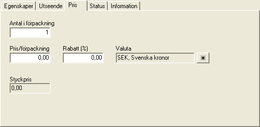 Komma igång 48 Bild 3. Resultat efter steg 13-14. 15. Klicka OK. ANMÄRKNING Det finns ett antal fält och definitioner som inte nämns i denna guiden.