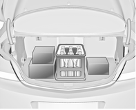 82 Förvaring Lastningsinformation Tunga föremål i bagagerummet ska placeras mot ryggstöden. Kontrollera att ryggstöden sitter säkert fast, dvs.
