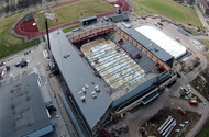 ishockeyarena Sunnerbohov och Trojahallen Invigning av Ljungbys nya Arena sker den 6 februari 2016. BrandEx har brandskyddsmålat bärande stålkonstruktion samt isolerat TRP tak.