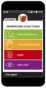 I somras släppte Svenskt Demenscentrum en mobilapp för anhöriga. Nu har en motsvarande app för yrkesverksamma inom vård och omsorg lanserats.