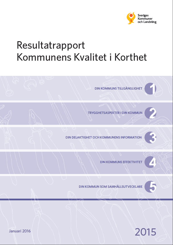 Kommunens Kvalitet i Korthet 2015 Resultatet ur