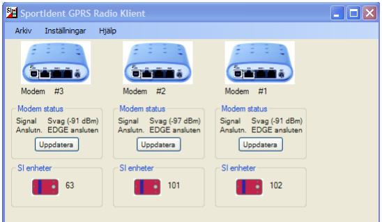 radiokontroller ska dyka upp i övre delen