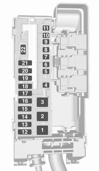 Bilvård 215 Nr Strömkrets Ta bort skyddet. Lossa säkringsdosans lock och ta bort det.