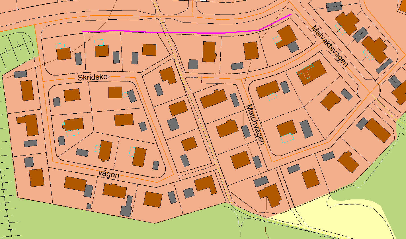 Röjning bakom