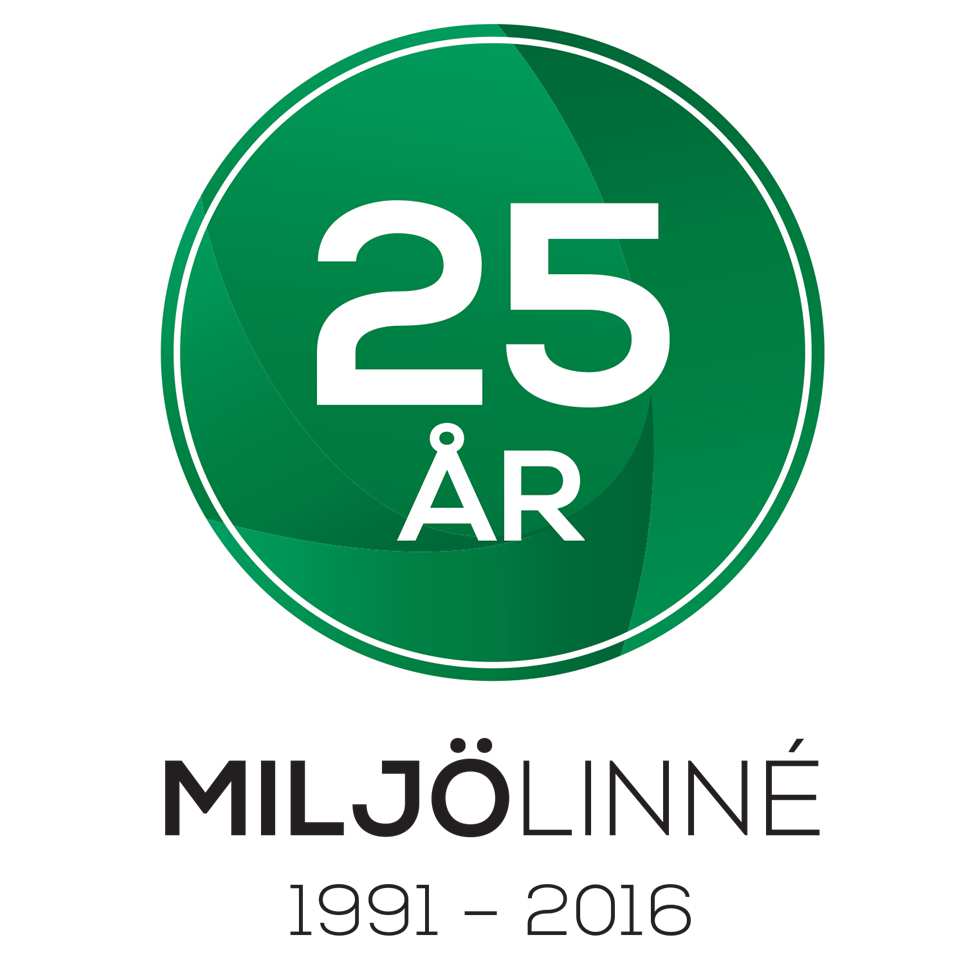Droppen Nr 2016:1 Vi fyller 25 år! Då är det dags att byta logotyp och förenkla vårt namn en smula - vi tar bort "resurs" och blir Miljö Linné.