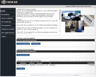 Lathund Nokas Webreg Nokas inför ett nytt sätt att registrera insättningar av dagskassor. Med detta får vi och ni bättre och snabbare spårbarhet och högre säkerhet.