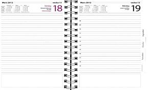 8501206 Lilla Noteskalendern svart konstläder -1206 Kalender och anteckningsbok. Format 105x148 mm A6.