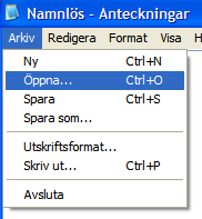 Leta reda på filen som du vill skicka genom att klicka på Bläddra-knappen. När du har hittat filen så klicka på Öppna. När du ser rätt filnamn i rutan Ange fil, så klicka på Skicka fil.