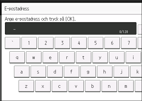 Grundläggande instruktioner för att skicka skannade filer via e-post 6. Tryck på [ Nästa]. 7. Tryck på knappen för den klassificering du vill använda under "Välj titel".